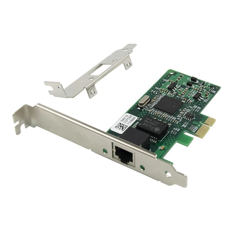 Однопортовый PCI для Карты EXPRESS Gigabit Ethernet 10/100/1000 Мбит/с Сетевой Адаптер RJ45 для Настольного Компьютера Драйвер F N2UB