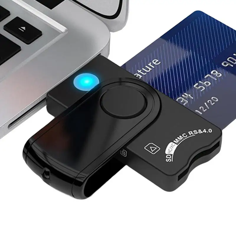 Считыватель смарт-карт CAC Smart Card Reader И ID CAC Card Reader USB CAC Memory Card Reader ID CAC Card Reader Безопасен Для Офисов