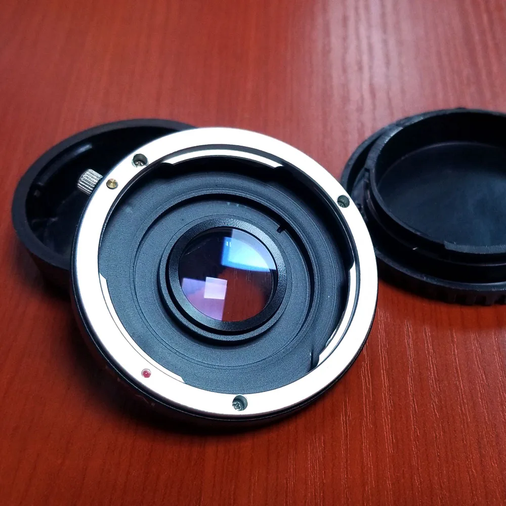 Металлическое Переходное Кольцо для объектива Камеры со Стеклом для объектива Canon EF EFS для Зеркальной камеры Nikon D3400 D3300 D5500 D5300 D7200 D750 D810 D4