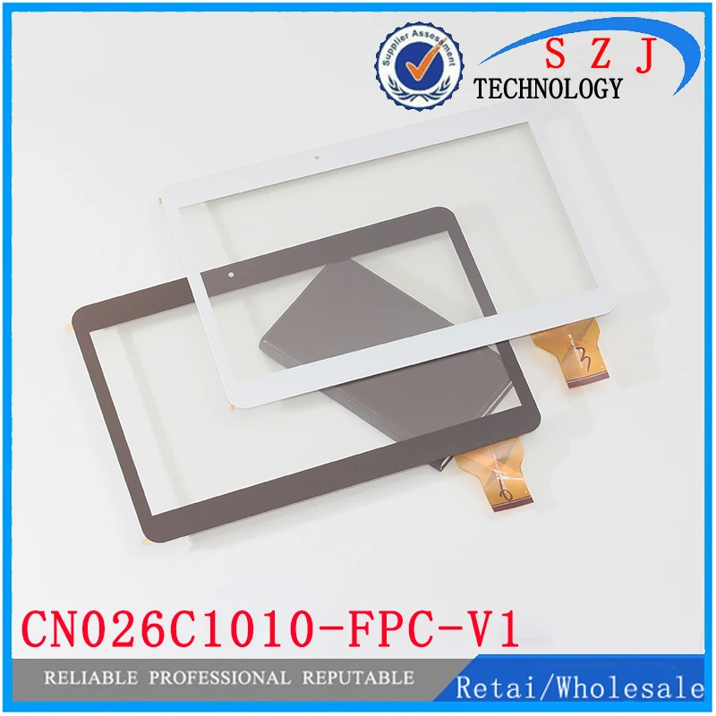 Новый 10,1-дюймовый планшет CN026C1010-FPC-V1 с сенсорной панелью, замена стеклянного датчика Бесплатная доставка