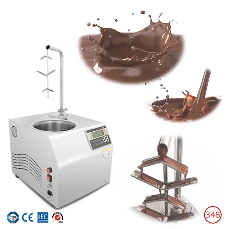Диспенсер для приготовления горячего шоколада NP-348 для магазинов мороженого, машина для плавления шоколада Desert Shops объемом 7 литров