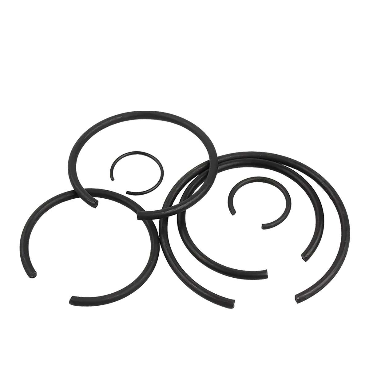 Стопорное кольцо из стальной проволоки для отверстия из 70-марганцевой стали / Эластичное стопорное кольцо для отверстия C-типа / Стопорное кольцо для стопорного кольца подшипника