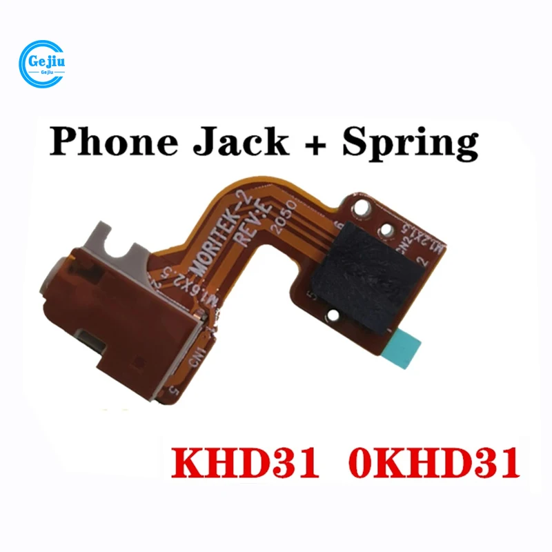 Новый Оригинальный Разъем для Телефона Ноутбука Spring Board Audio Ear Connetor Кабель для Dell XPS 13 9300 XPS13 9310 KHD31 0KHD31 M0RITEK-2