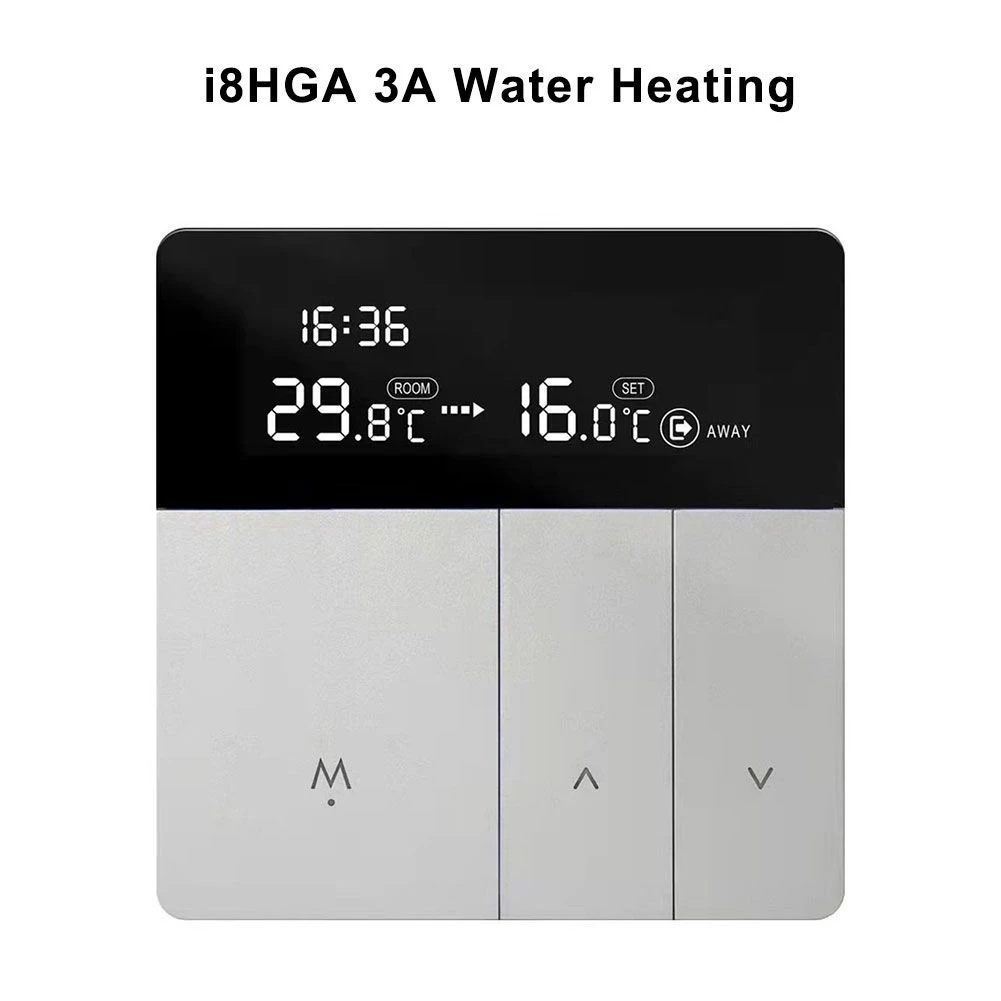 Новый домашний термостат, термостат для нагрева воды, 1 шт, 50/60 Гц, 86*86*26 мм, модель с кнопкой 95-240 В, энергоэффективная