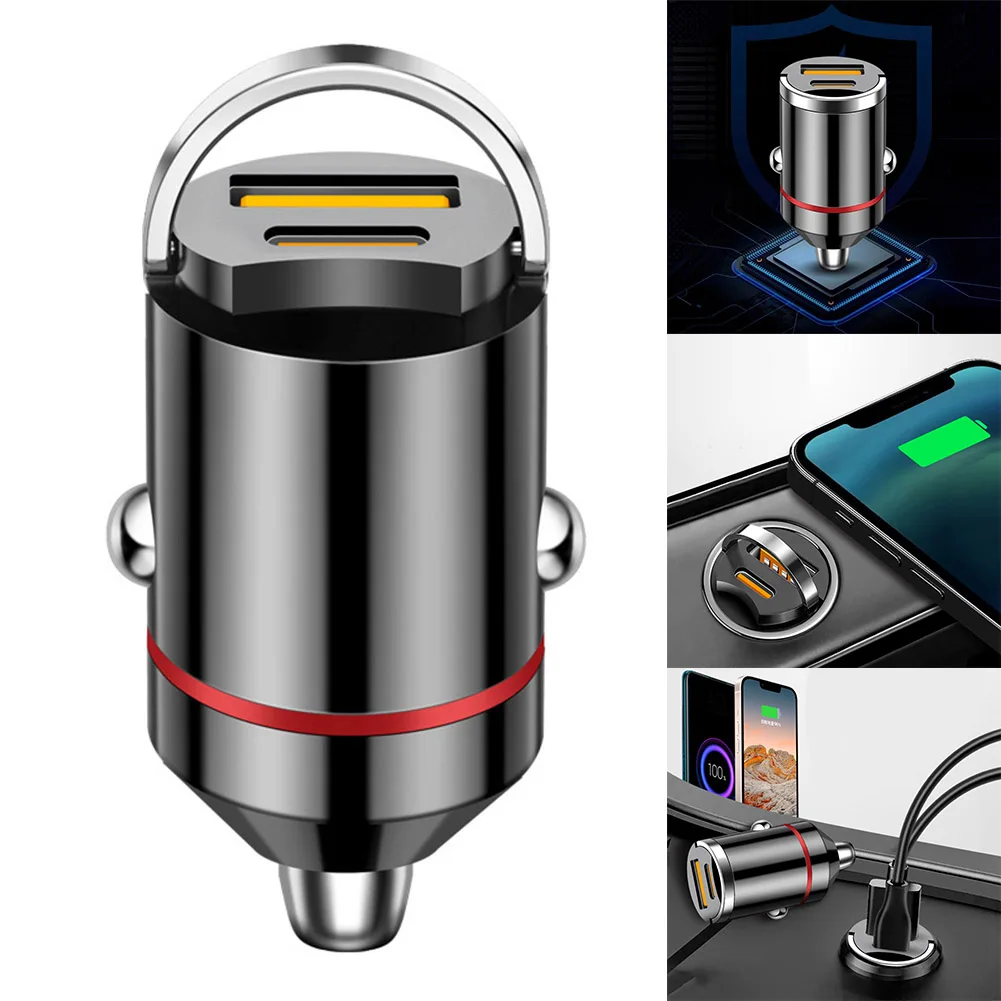 USB автомобильное зарядное устройство для телефона QC3.0 Аксессуары для быстрой зарядки в салоне автомобиля Источник питания аксессуары для интерьера автомобиля