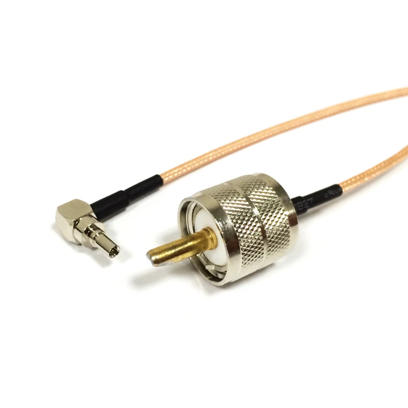 Новый беспроводной модемный кабель UHF-штекер к адаптеру CRC9 RG316 с косичкой под прямым углом 15 см 6 