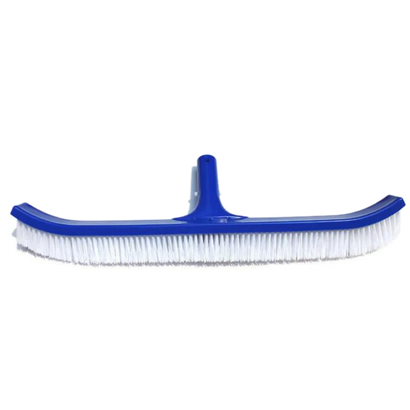 18-дюймовая синяя щетка для бассейна с ручкой, щетка для чистки стенок бассейна, инструменты для чистки бассейна, оборудование для уборки