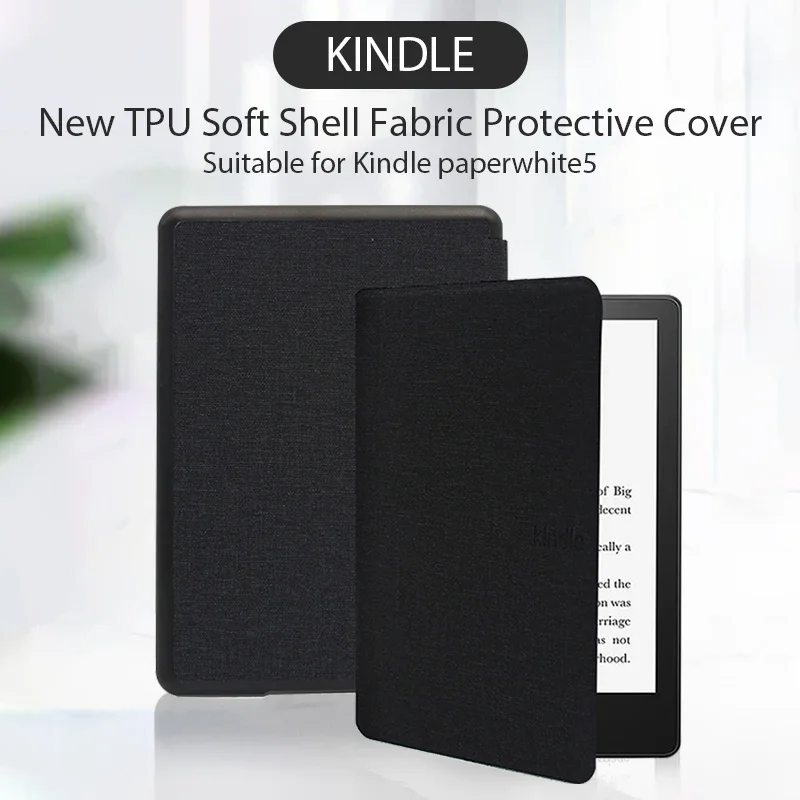 Для Amazon Kindle Paperwhite 5 2021 Чехол для электронной книги для Kindle Paperwhite 6,8-дюймовая Защитная оболочка 11-го поколения, Откидная крышка для электронной книги