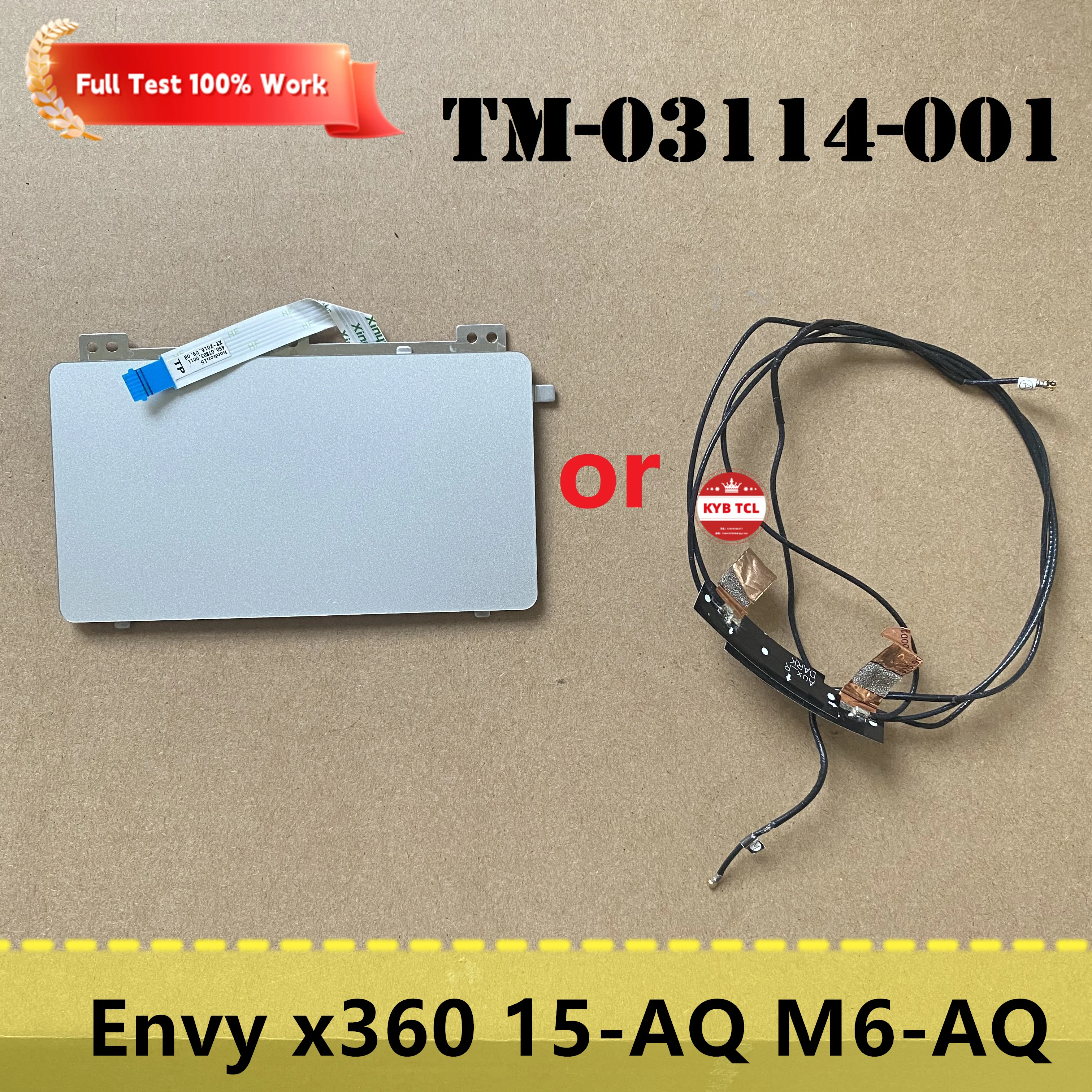 Для ноутбука HP Envy x360 15-AQ M6-AQ Сенсорная Панель Мыши-Трекпада С кабелем MB Или беспроводным Антенным Кабелем WiFi TM-03114-001 Ноутбук