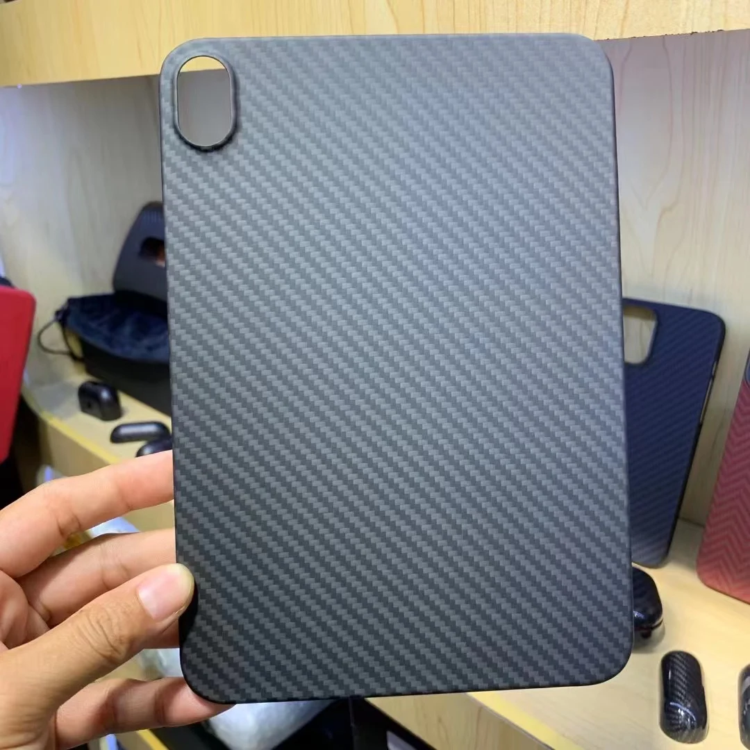 Чехол из настоящего углеродного волокна Для iPad mini 6 Из Арамидного волокна, Складной Защитный чехол для планшета Apple mini6, Трехпрочная защита