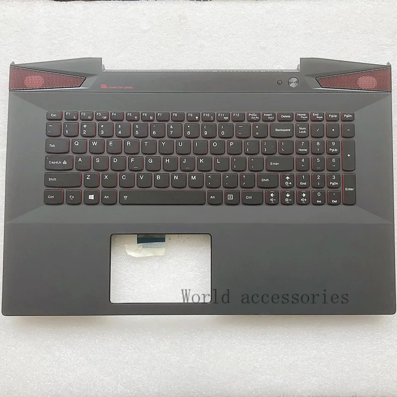 НОВАЯ клавиатура для Lenovo Y70-70 Y70-70T Y70P-70T с подставкой для рук, верхняя крышка клавиатуры