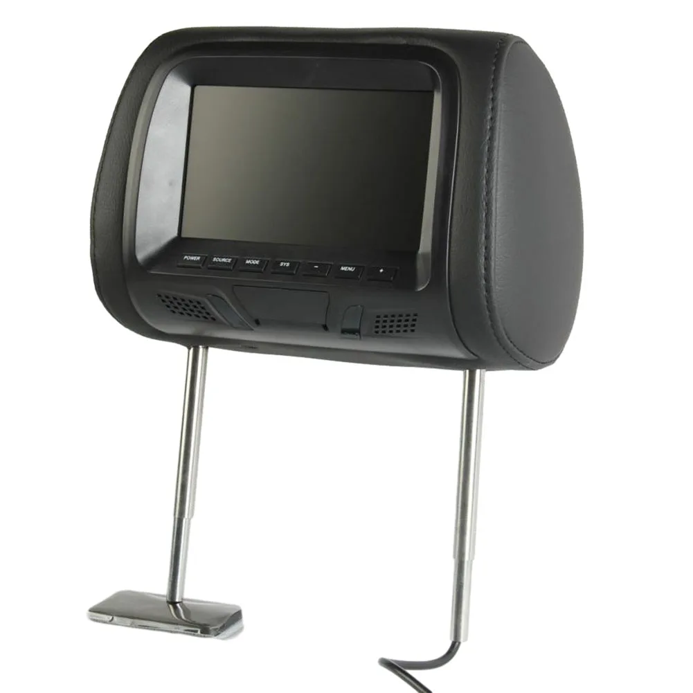 7-дюймовый экран дисплея подголовника автомобиля, спинки автомобиля, мультимедийный плеер MP5, автоматический дисплей, автомобильная подушка для головы, монитор