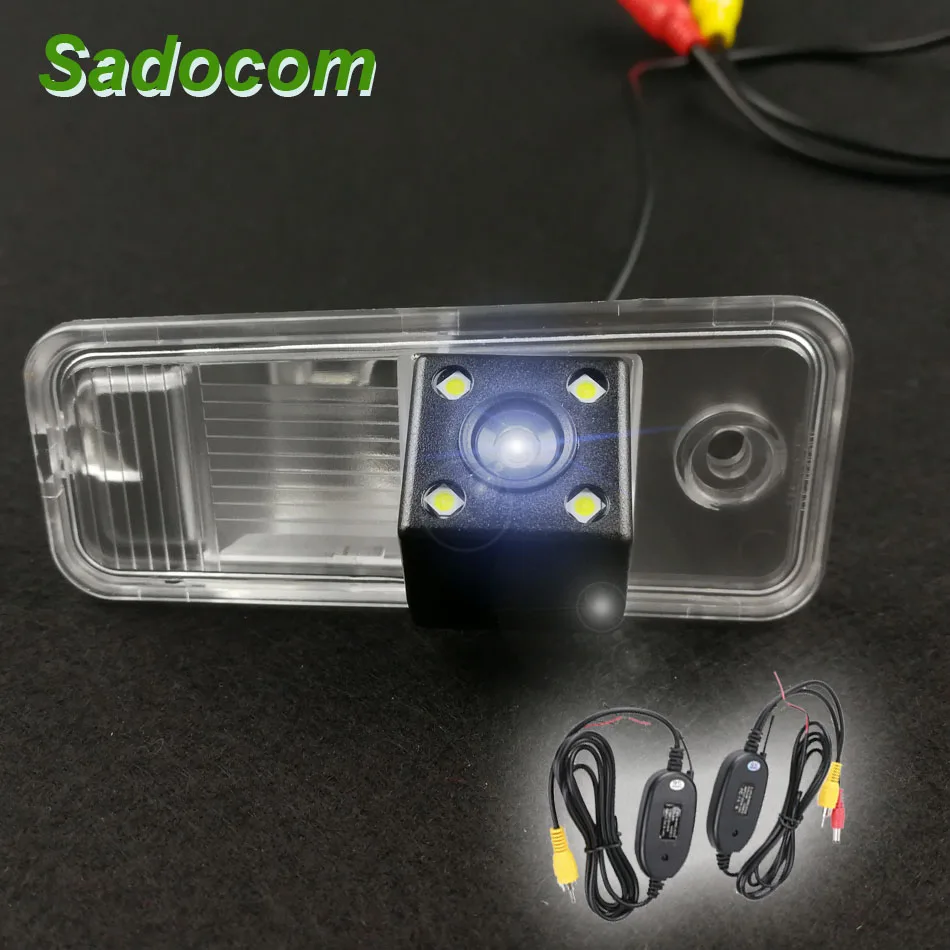 Автомобильная HD CCD 4 светодиода ночного видения, резервная камера заднего вида, водонепроницаемая для Hyundai IX25 2014 2015 Carens 2013