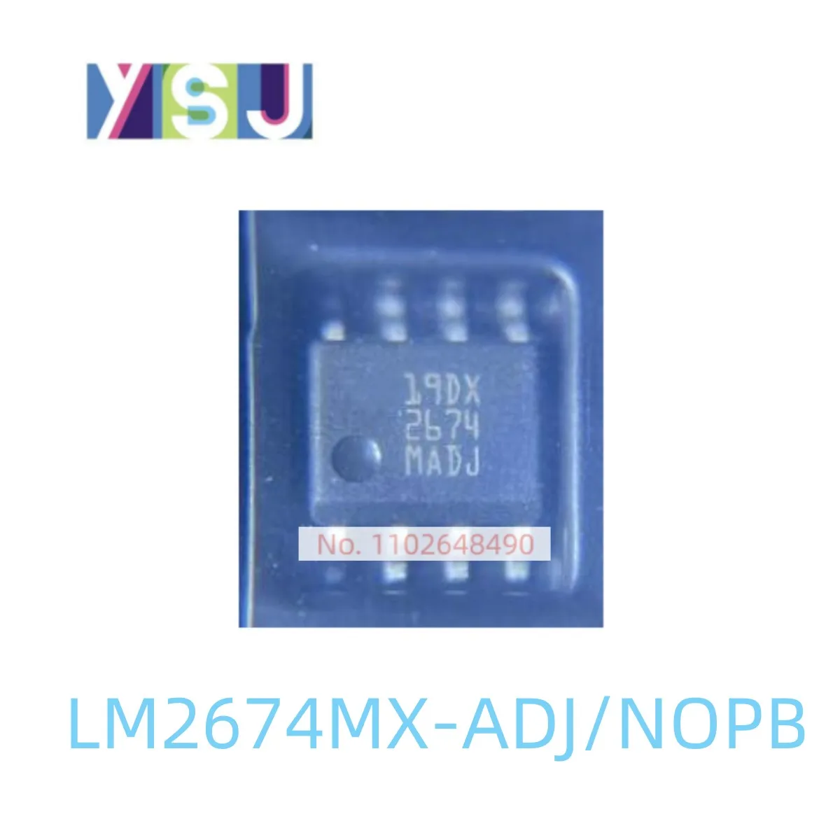 LM2674MX-ADJ/NOPB IC Совершенно Новый Микроконтроллер EncapsulationSOP-8
