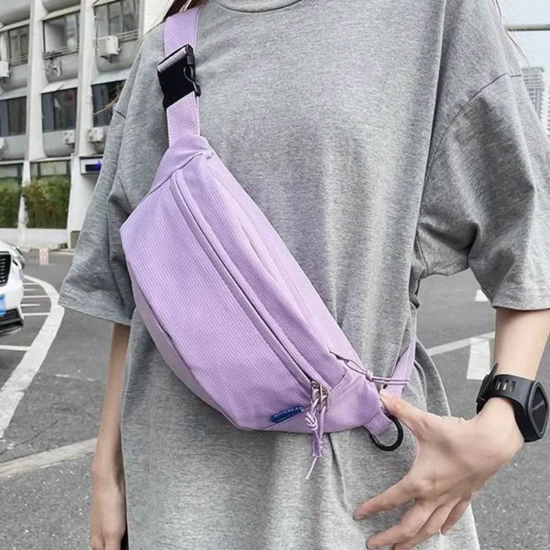 Уличная поясная сумка в стиле Хип-пак, женская нейлоновая поясная сумка, модные сумки через плечо, нагрудные сумки Унисекс, поясная сумка в стиле хип-хоп, поясные сумки