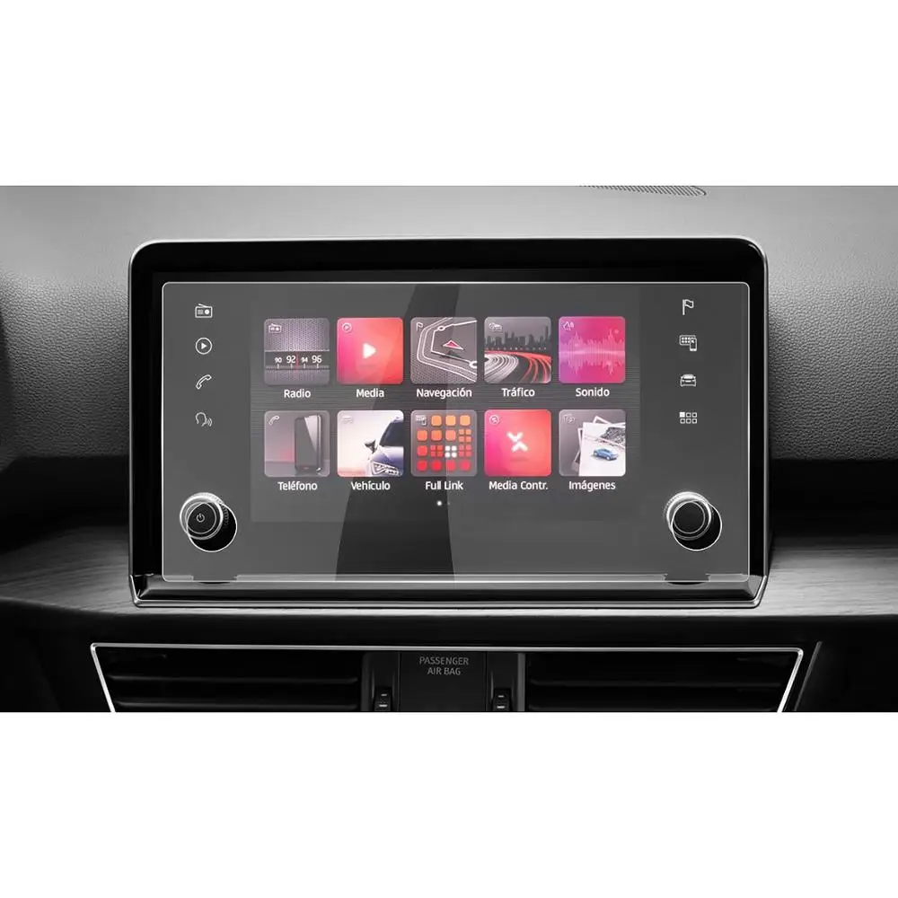 Защитная пленка для экрана автомобиля RUIYA для Tarraco 8 дюймов 2019 2020 Экран дисплея с GPS-навигацией, Наклейки для салона автомобиля, Аксессуары