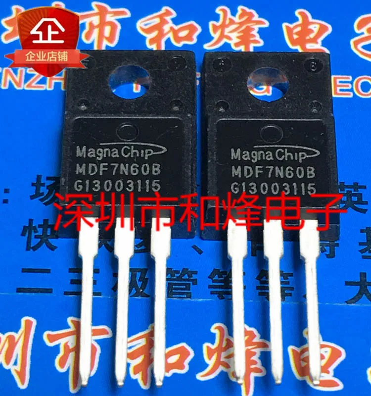 (10 шт./ЛОТ) MDF7N60B TO-220F MOS 600V 7A Новый оригинальный чип питания на складе