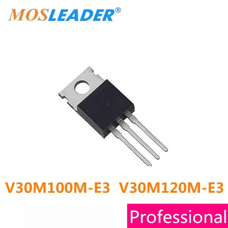 Mosleader 50шт TO220 V30M100M-E3 V30M120M-E3 V30M100M V30M120M Высокое качество