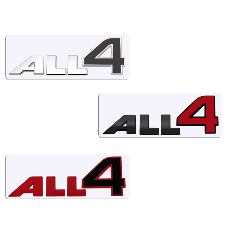 Металлический Значок С Логотипом ALL4, Наклейка на Задний Багажник Автомобиля, Эмблема Mini Cooper S JCW R55 R56 R60 F55 F56 Countryman с полным приводом