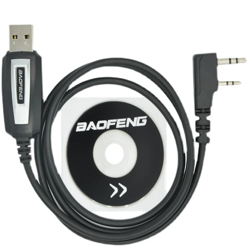 Baofeng USB Кабель Для Программирования UV-5R CB Радио Walkie Talkie Кодирующий Кабель K Порт Программный Шнур для BF-888S UV-82 UV 5R Аксессуары
