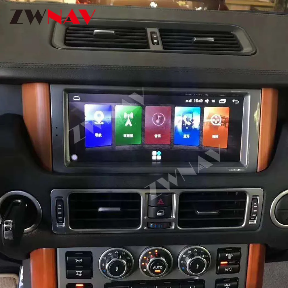 6 + 128 Г Android 11 Автомобильный Радиоприемник Автомобильный Мультимедийный Для Land Rover Range Rover V8 2005-2012 Авто Аудио Автомагнитола Стерео Головное Устройство