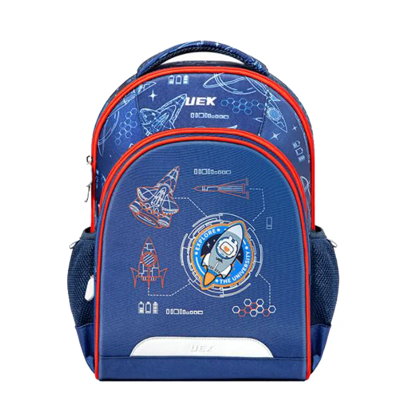 Рюкзак для начальной школы Universe, водонепроницаемые детские школьные сумки для девочек / мальчиков, популярные мультяшные рюкзаки Rocket для начальной школы