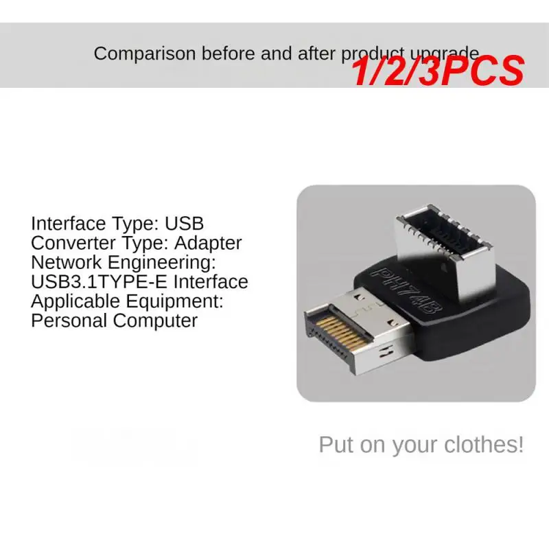 1/2/3ШТ интерфейс Плавная высокоскоростная передача данных Компактный дизайн Простое управление кабелем Удобный передний интерфейс