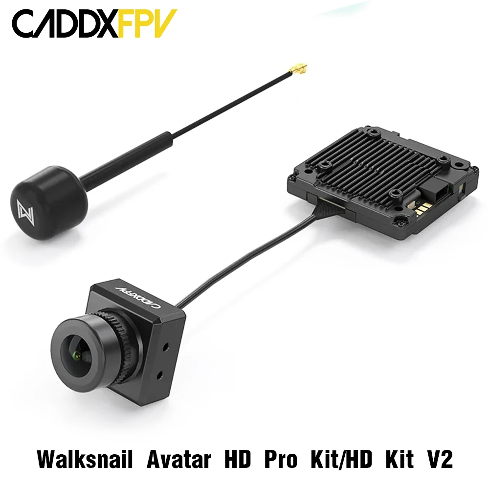 CADDX Walksnail Avatar HD Pro Kit HD Kit V2 Со Встроенным гироскопом 8G/32G Для хранения данных, встроенной камерой 4: 3 для FPV DJI 1080P 120 кадров в секунду