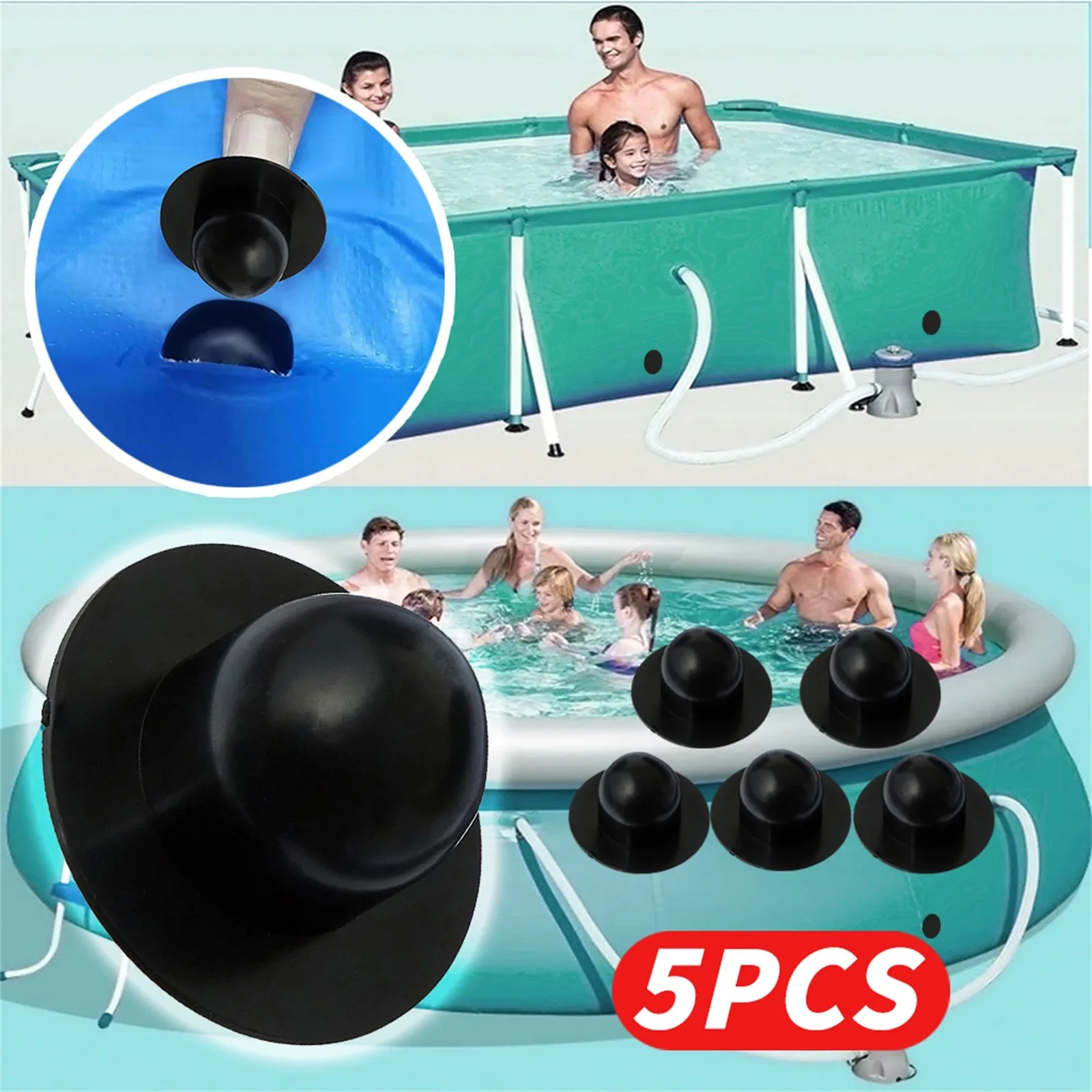 5шт Game 4554 Сменный фитинг для розетки Intex-pools Conector, Соединитель Сливной пробки для бассейна, Прямая поставка