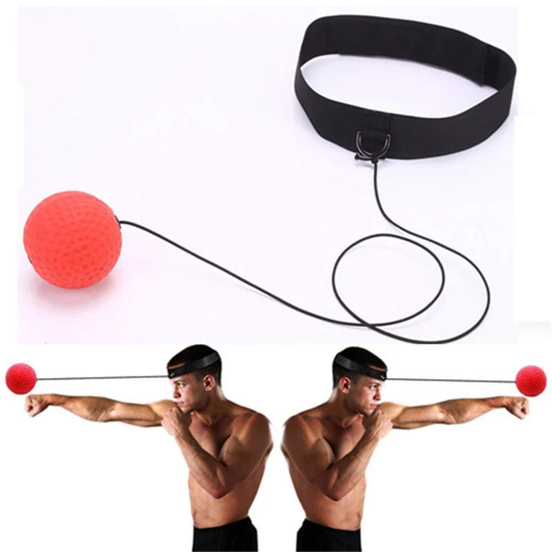 Боксерский рефлекторный мяч Sanda для тренировки реакции рук и глаз, тренажерный зал, мешок с песком для муай Тай Boxeo, оборудование для фитнеса