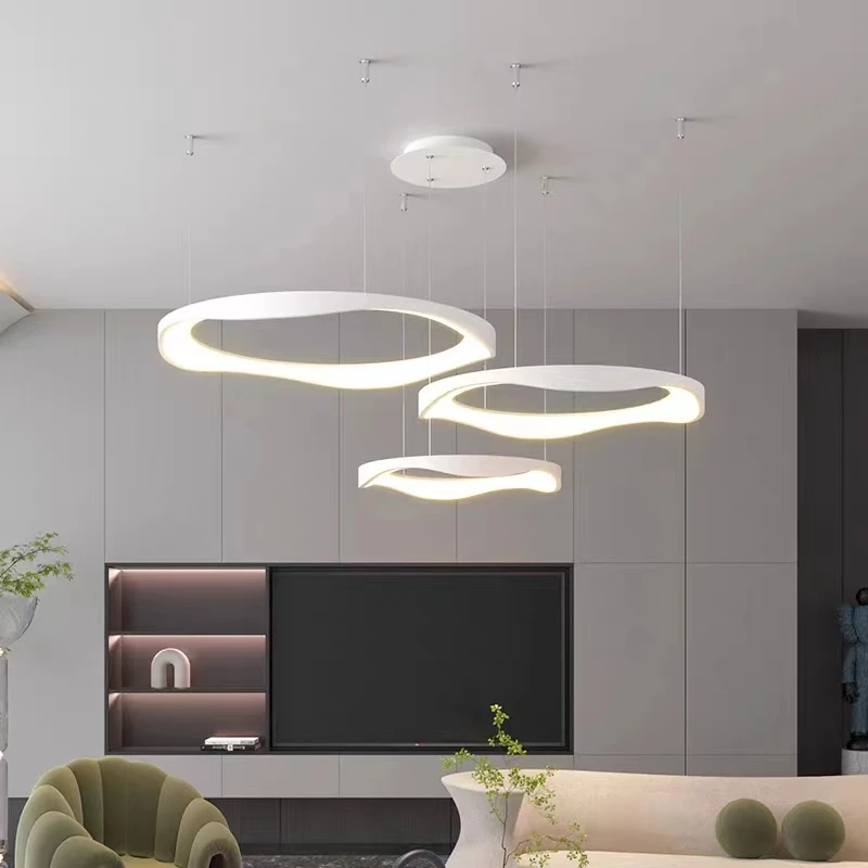 Скандинавская современная светодиодная люстра для гостиной спальни Столовой Кухни Подвесной светильник Подвесные простые светильники в помещении
