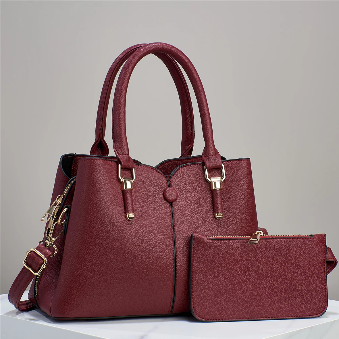 Набор сумок Весенний Новый дизайн, 2 предмета, женские сумки через плечо, женские кошельки и сумочки