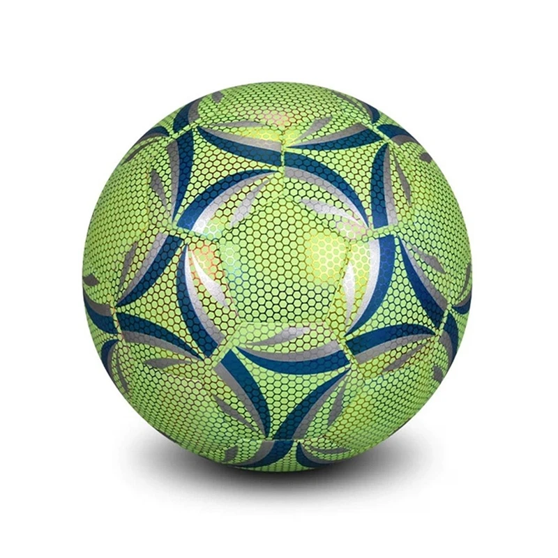 Светящийся футбольный мяч 4-го размера, детский футбольный мяч 4-го размера, ослепительно светящийся в темноте, мяч для тренировок и игр с длительной яркостью
