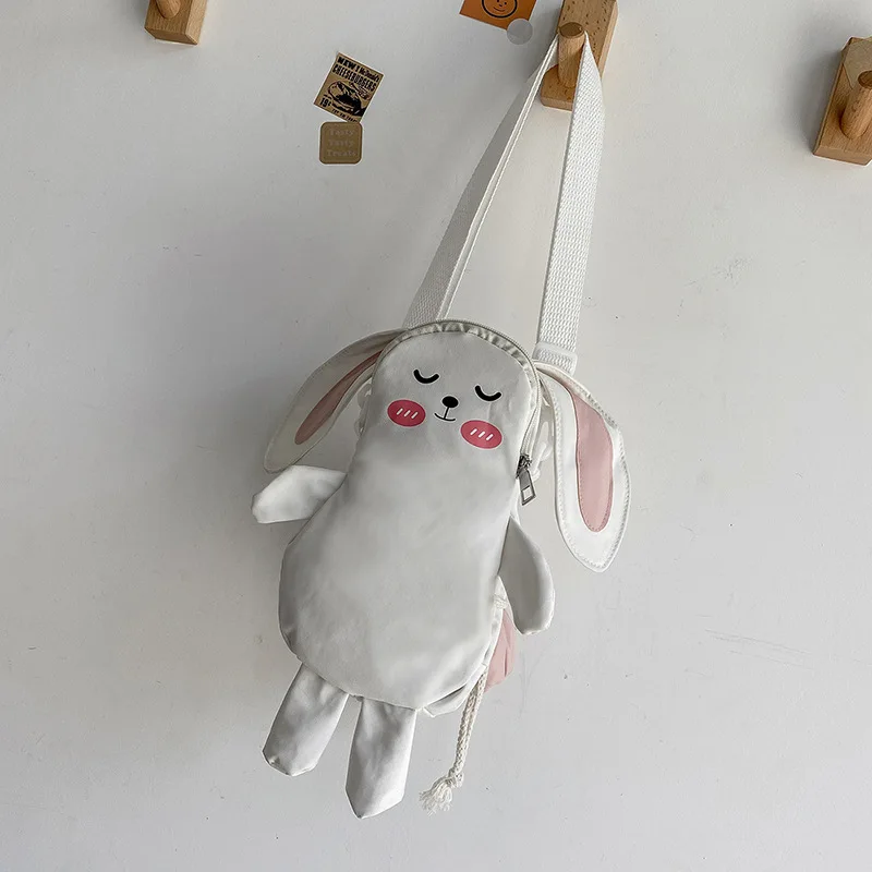 Милая Мультяшная Сумка с Кроликом 2021, Новая Японская Нейлоновая Легкая Модная сумка на одно плечо для девочек Ins