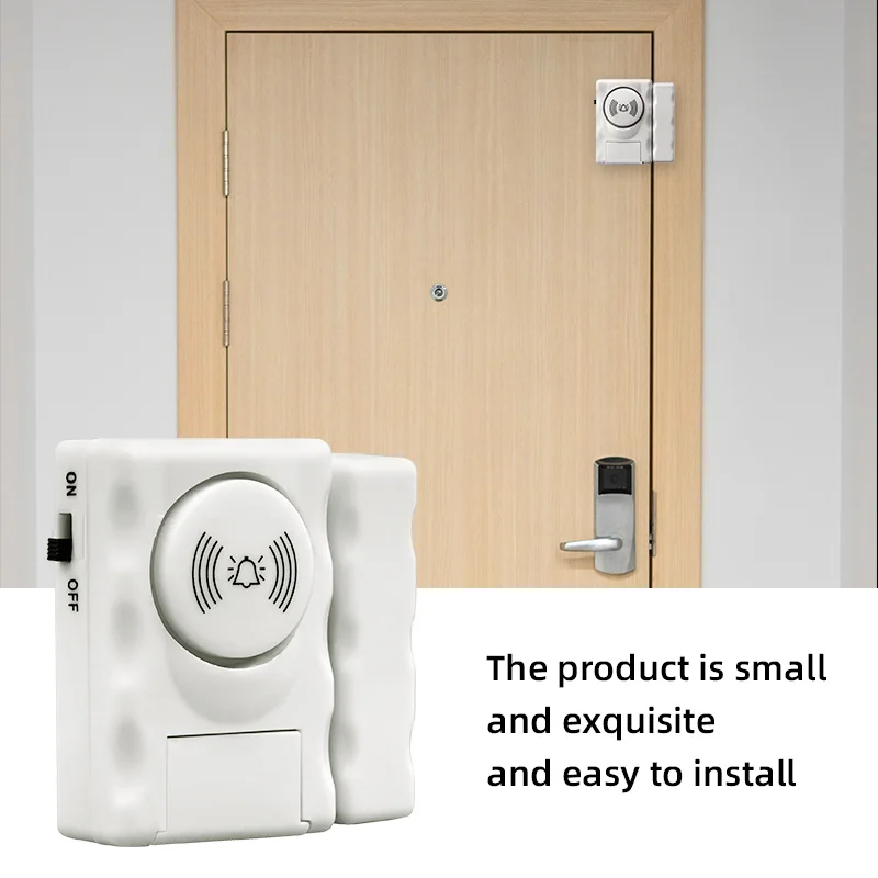 KERUI Беспроводная маленькая независимая дверь, магнитный автономный датчик двери/окна, сигнализация безопасности