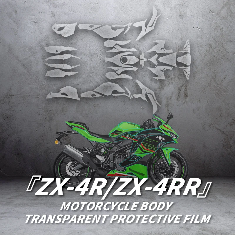 Используется Для Аксессуаров для велосипеда KAWASAKI ZX4R 4RR, Защитных Наклеек для Всего тела, Наборов Отличительных знаков Для мотоциклов, Защитной пленки Для полной Окраски