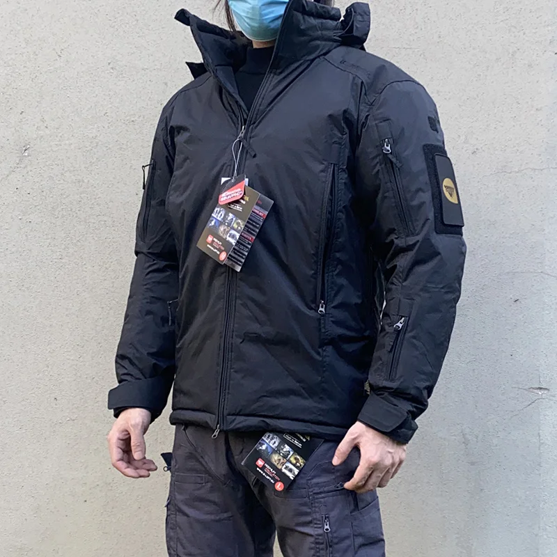 Тактический костюм Hig4.0 Серии Polar Warfare Для военных энтузиастов, Утолщенная теплая хлопчатобумажная куртка на открытом воздухе