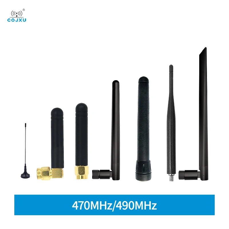 2шт 470 МГц 490 МГц Всенаправленная Wifi Антенна COJXU 2-4dBi SMA J для Точек Доступа Маршрутизаторы Радио Камера Сетевой Модуль Модем