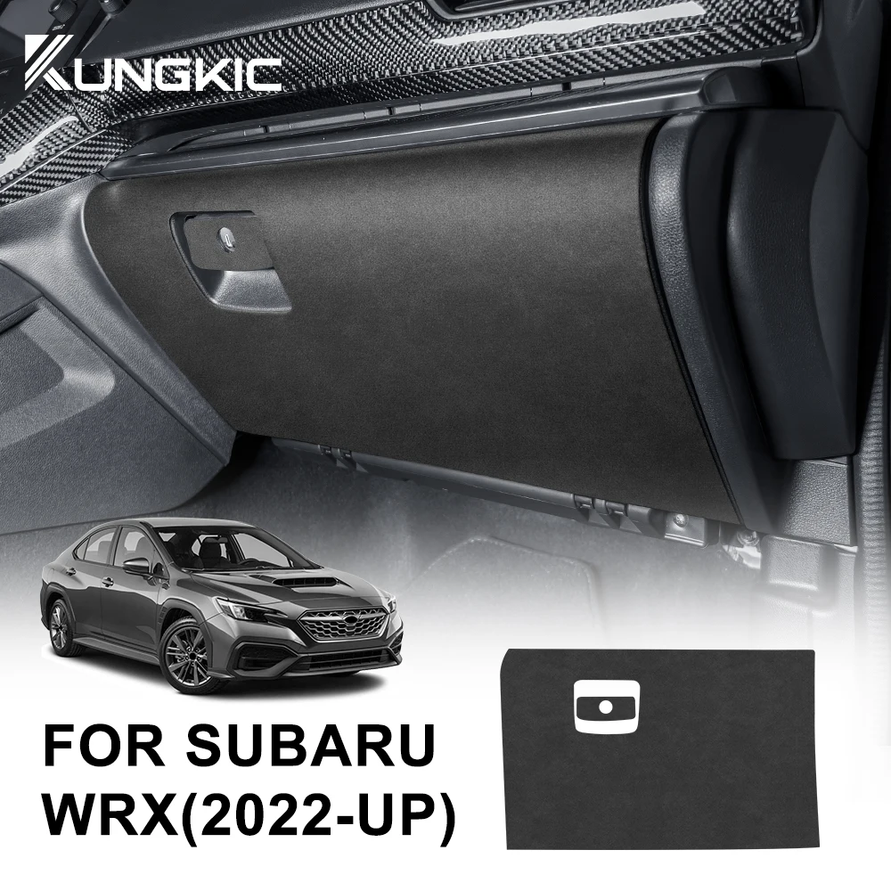 LHD RHD Противоударная Накладка Для Subaru WRX 2022 2023 С Текстурой Углеродного Волокна, Замшевые Наклейки, Коробка Для Хранения Второго Пилота, Защитные Аксессуары