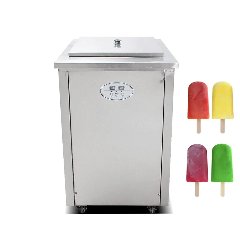 Коммерческая машина для производства мороженого Ce с 1 комплектом форм для приготовления мороженого из нержавеющей стали
