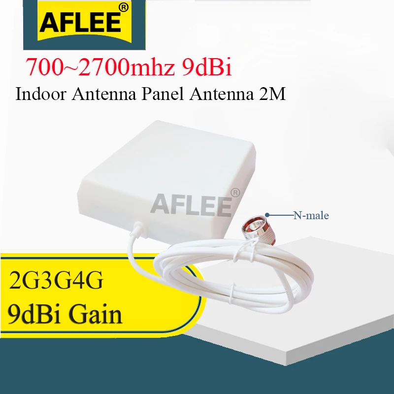 700-2700 МГц GSM 2G3G4G LTE Антенна 9dBi антенна Guadagno Панельная Антенна con 2 м/0,3 м cavo Для мобильного усилителя Del Segnale Del