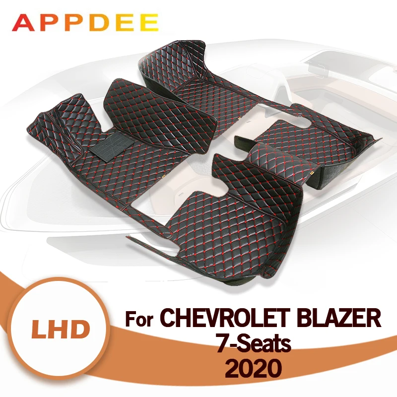 Автомобильные коврики для Chevrolet Blazer Seven Seats 2020, Изготовленные на заказ Автоматические накладки для ног, Автомобильные Ковровые покрытия, Аксессуары для интерьера