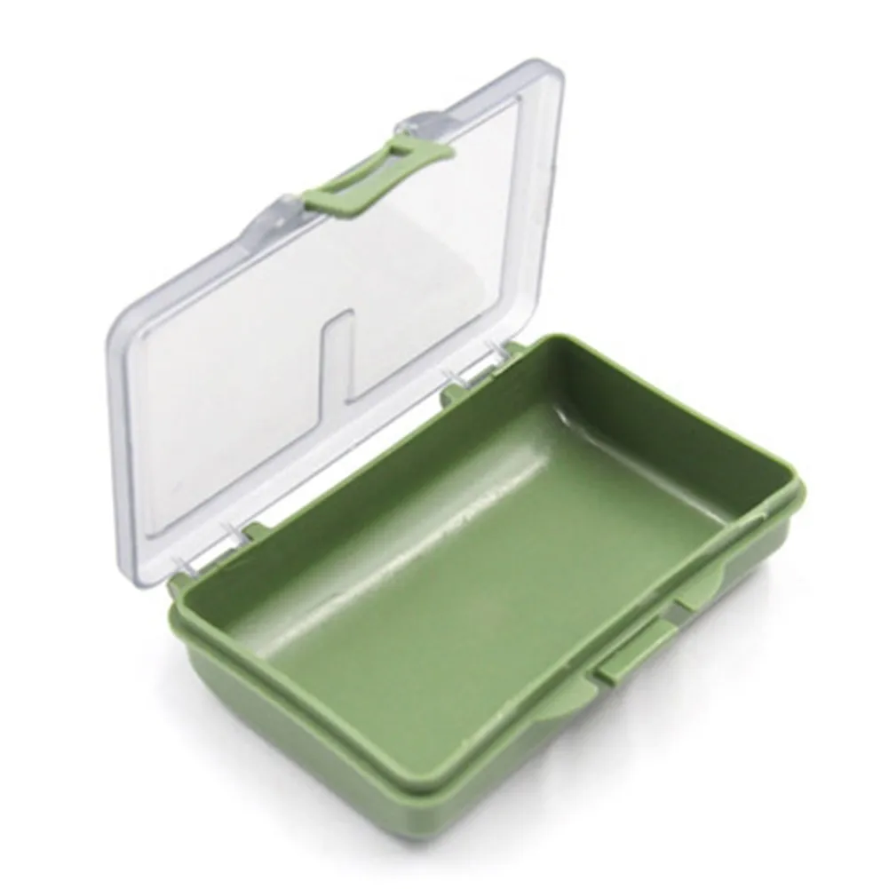 Рыболовная коробка для приманки Снасти 1-8 105*65* 24 мм 1 шт. Коробка Ящики Отделения Рыболовная Зеленая Система хранения Прочная Новейшая