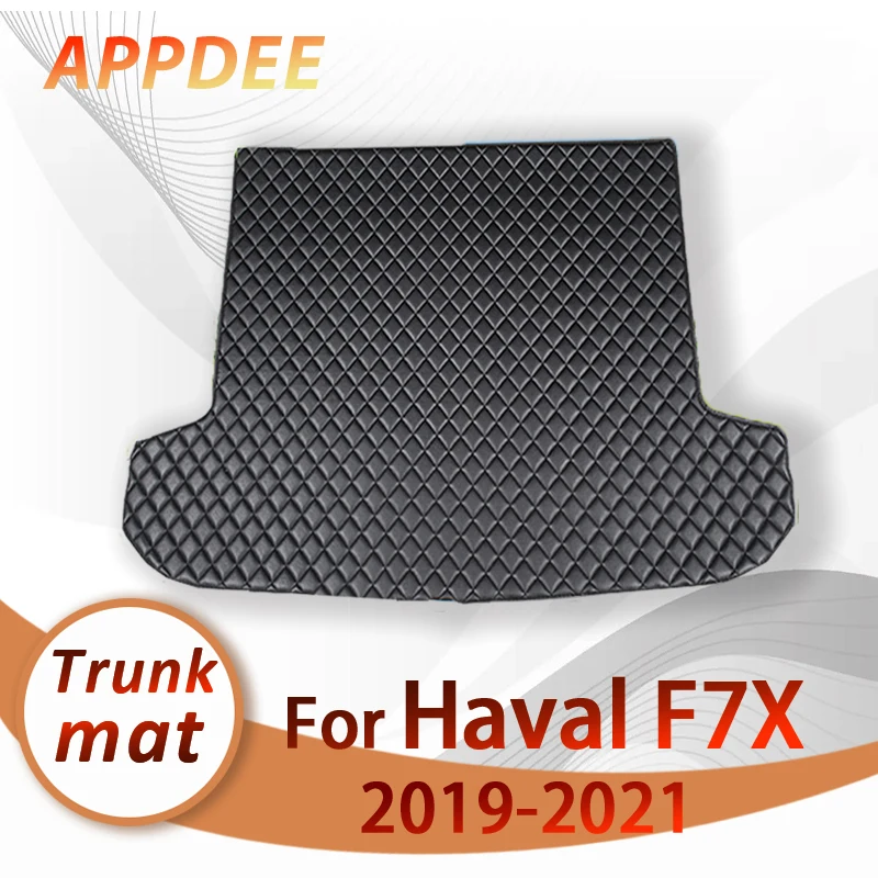 APPDEE Коврик для багажника автомобиля Haval F7X 2019 2020 2021 грузовой лайнер ковер аксессуары для интерьера чехол