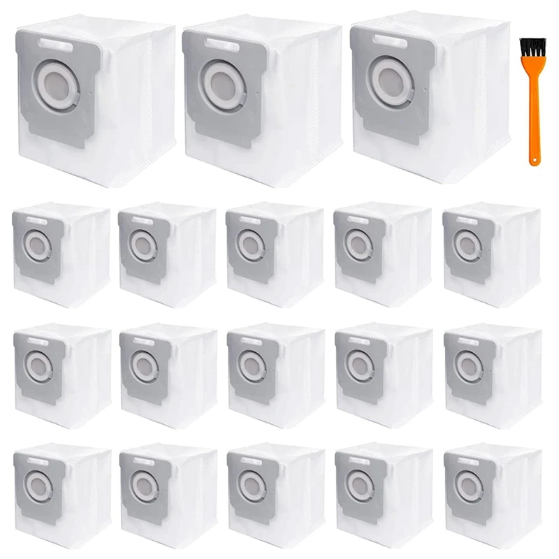 18 Упаковок Вакуумных Пакетов Clean Base Автоматические Пакеты Для Удаления Грязи Запчасти Для Irobot Roomba I3 I4 I6 I7 I8 J7 S9 Серий I И S