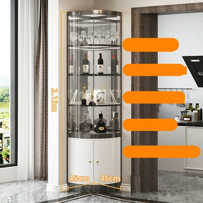 Благородный Дизайн витрины винного шкафа в гостиной, современное барное оборудование, мебель для домашнего бара Coffee Cantinetta Frigo Per Vini