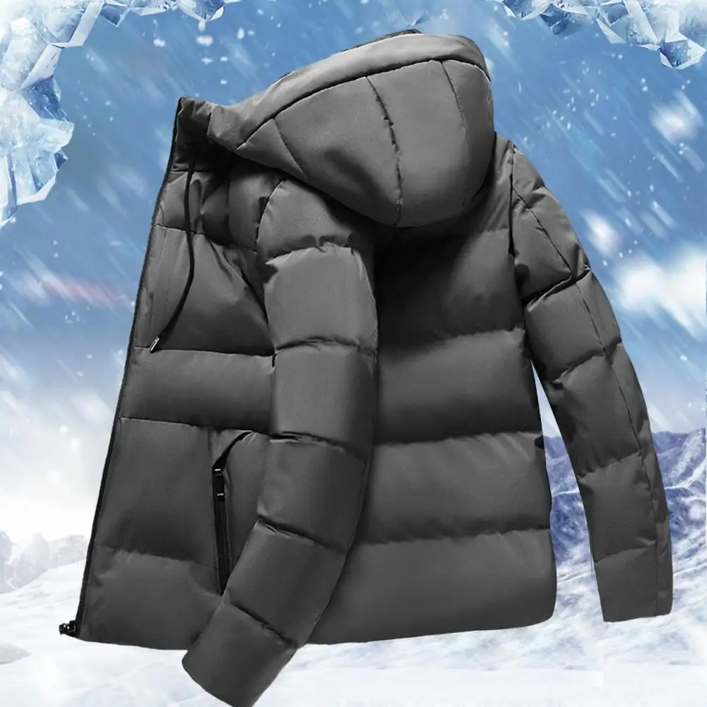 Модная мужская куртка, однотонное мужское пальто, которое можно стирать, куртка с утолщенным капюшоном, пальто