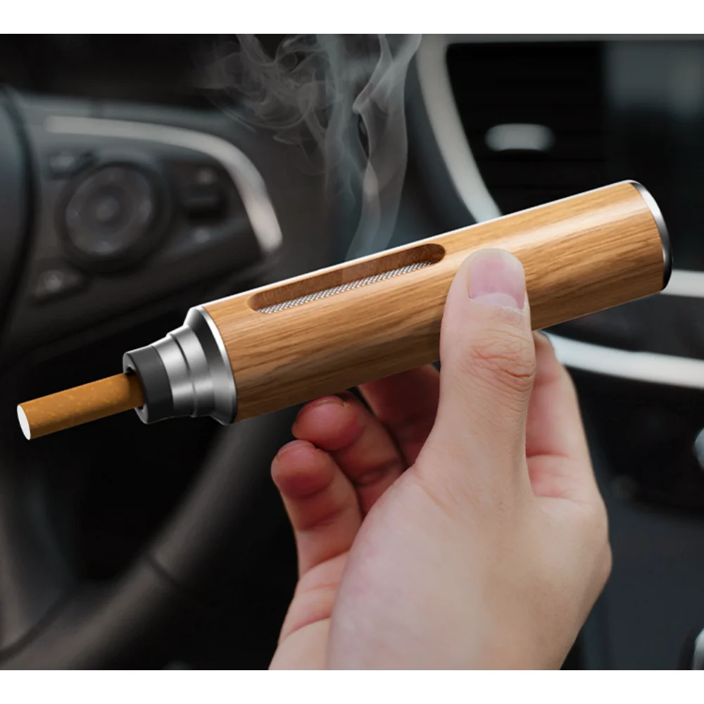 Ленивые люди могут курить в автомобилях, не отскакивая от остатков пепла. Портативная защита от курения и уноса золы за рулем.