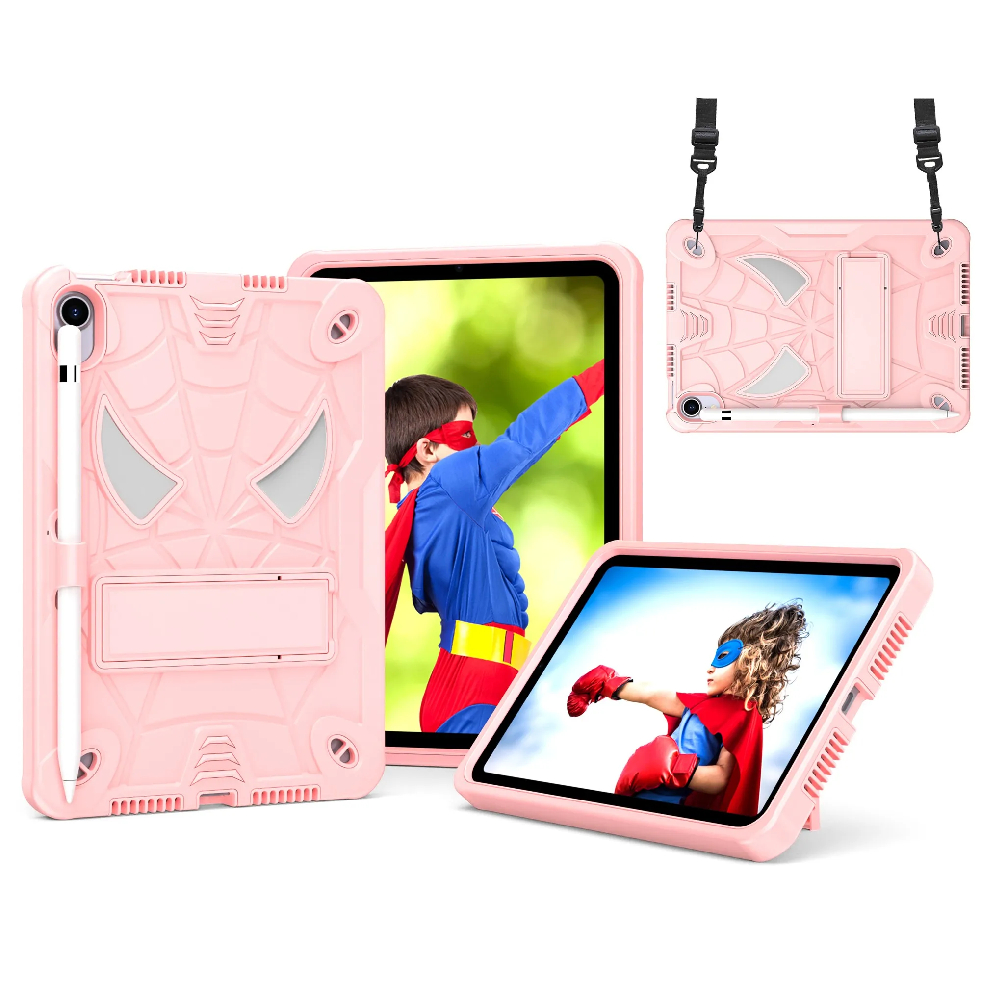 Для Samsung Galaxy Tab A8 10,5 2021 SM-X200 X205 Чехол Детский Чехол для планшета S9 PLUS 12,4 S7 FE 12,4 S6 LITE 10,4 + Плечевой ремень